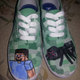 Illustration for article titled Shoes I painted!